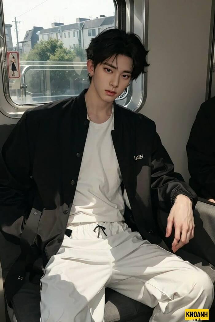 album ảnh trai đẹp tối giản