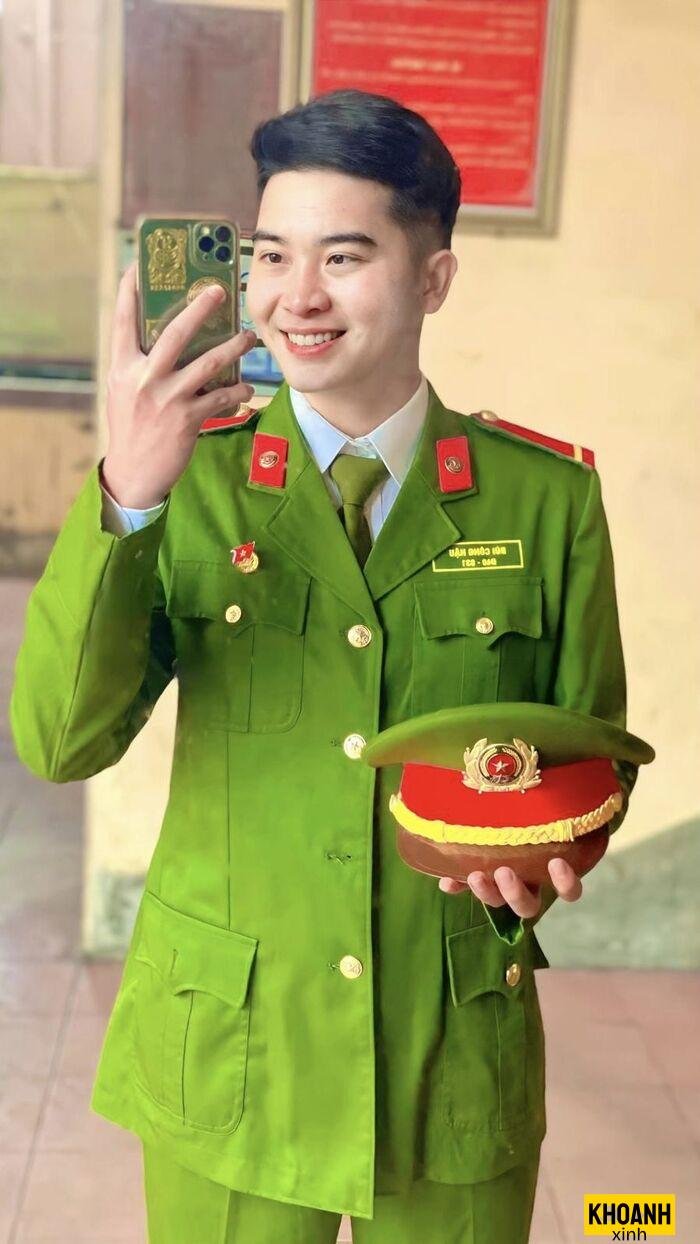 ảnh công an đẹp trai 4k