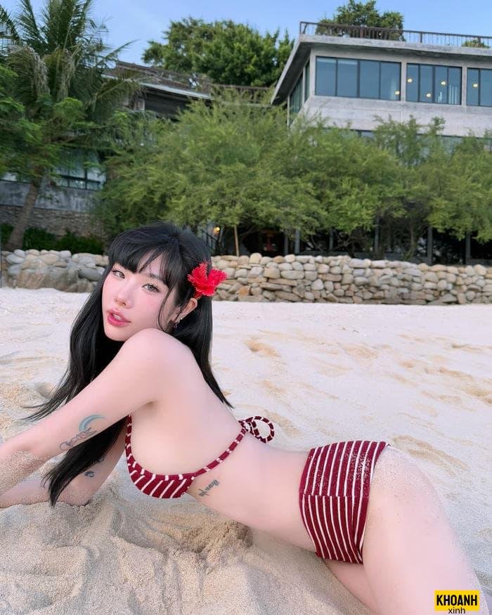 ảnh gái xinh hàn quốc mặc bikini đẹp full hd