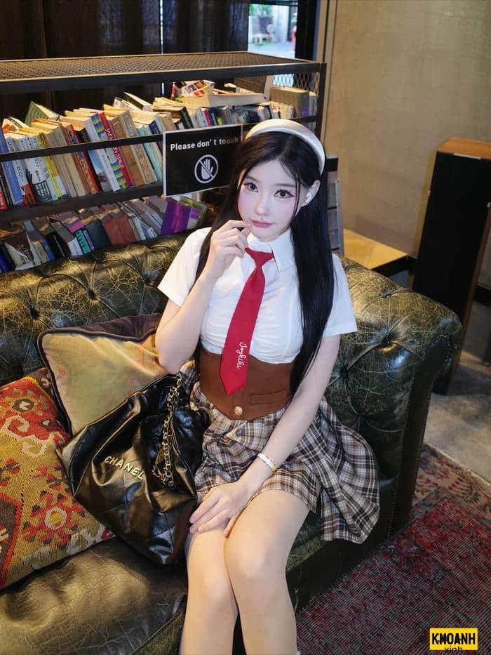 ảnh gái xinh mặc váy ngắn chất lượng full hd