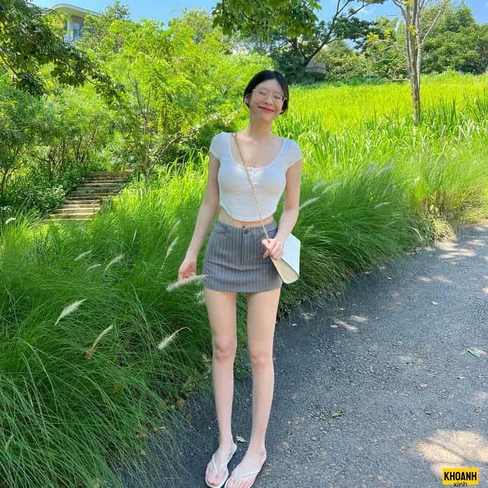 ảnh gái xinh mặc váy ngắn đẹp nhất hd