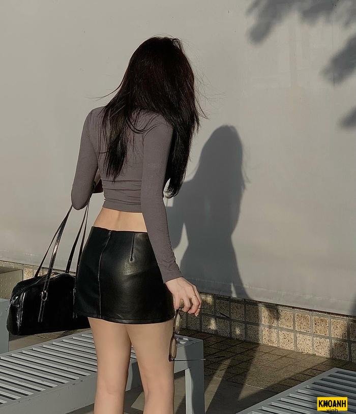 ảnh gái xinh quay lưng bí ẩn hd