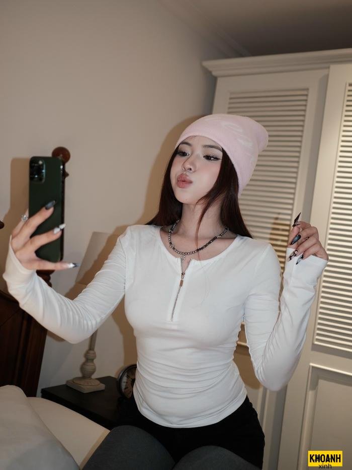 ảnh hot girl tik tok nổi tiếng nét