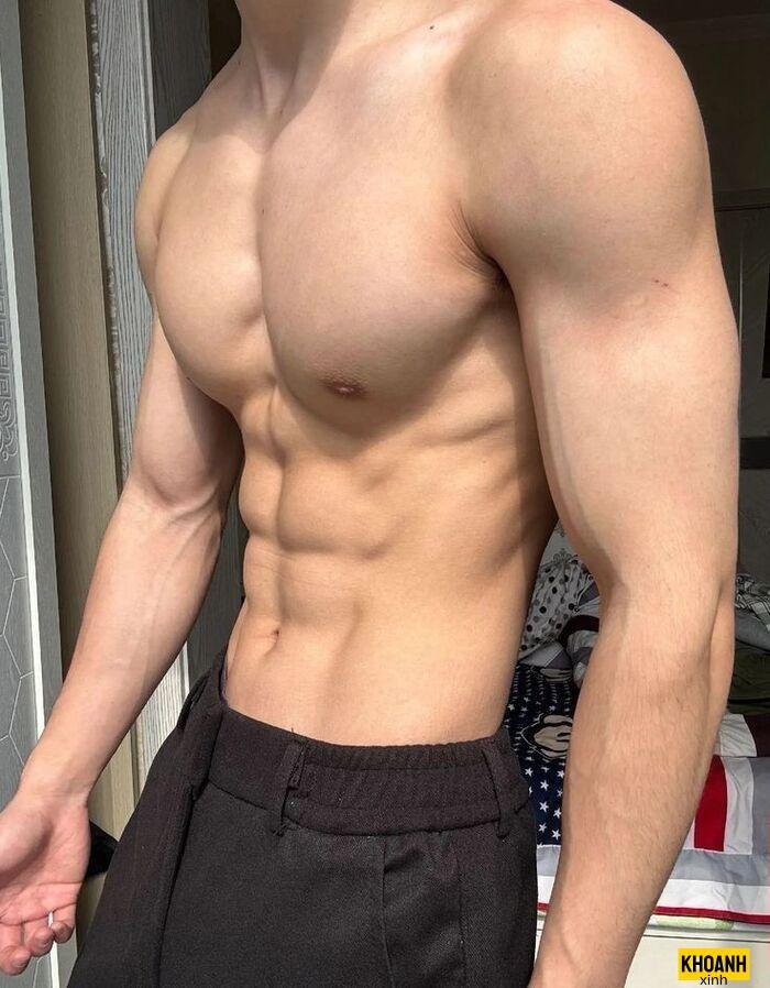 ảnh trai đẹp 6 múi phong cách gym