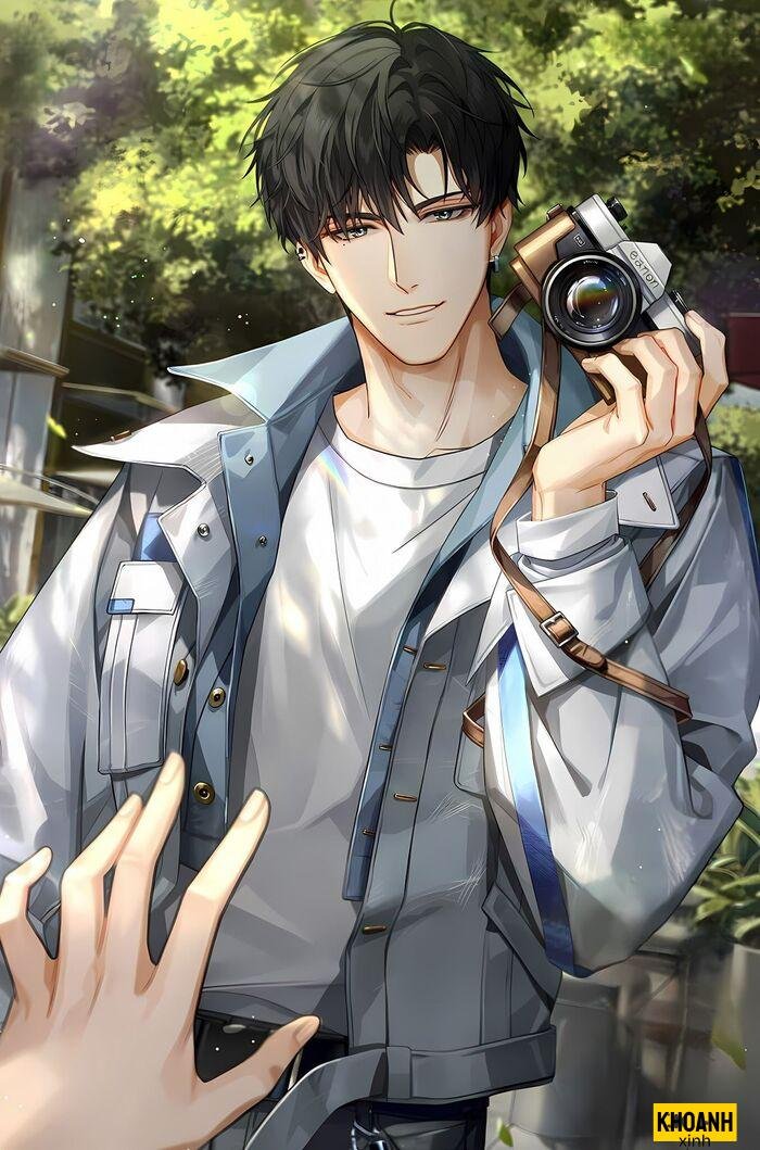 ảnh trai đẹp anime mắt sắc