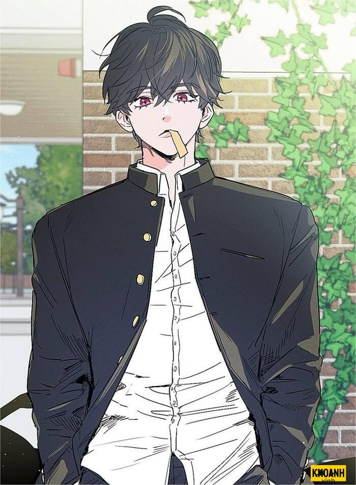 ảnh trai đẹp anime phong cách học đường