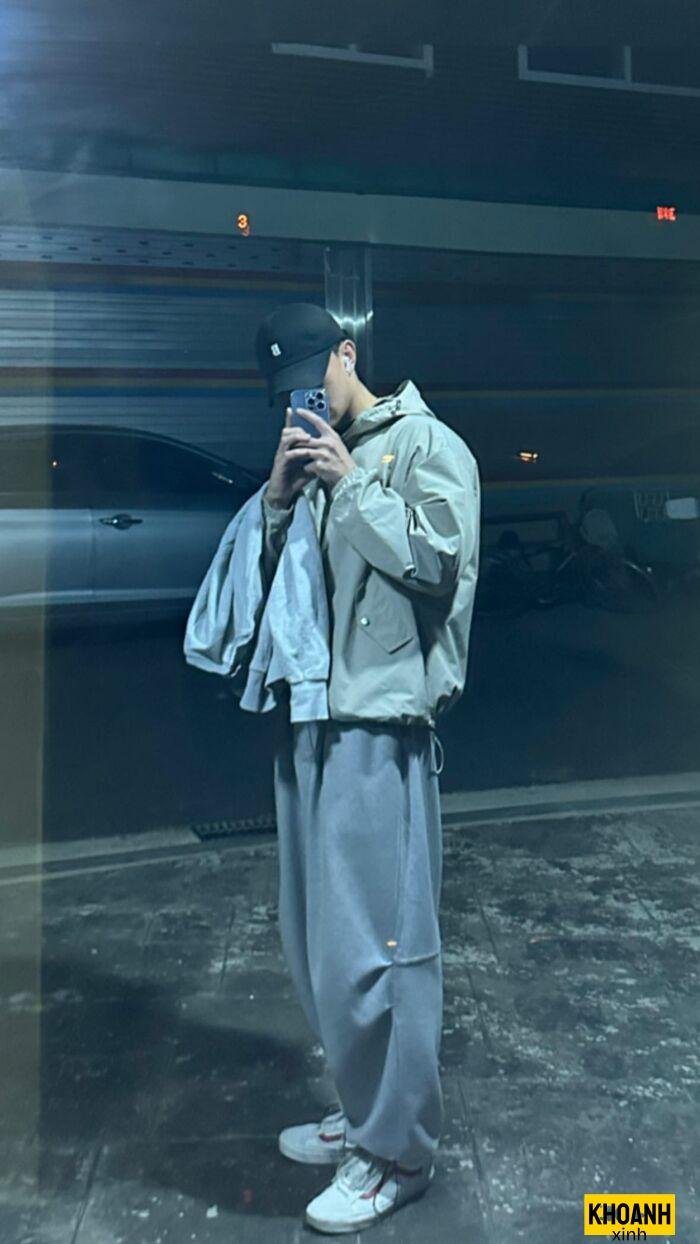 ảnh trai đẹp che mặt học đường street style