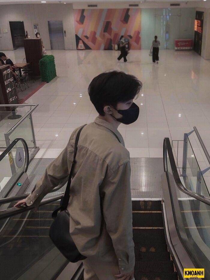 ảnh trai đẹp đeo khẩu trang chất