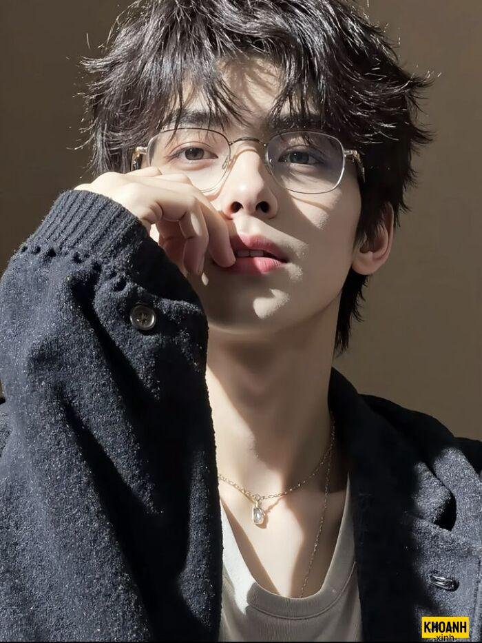 ảnh trai đẹp đeo kính chất full hd