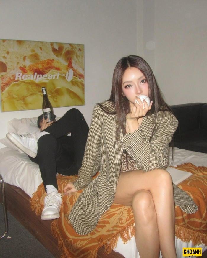 chân dung gái xinh ngầu nét