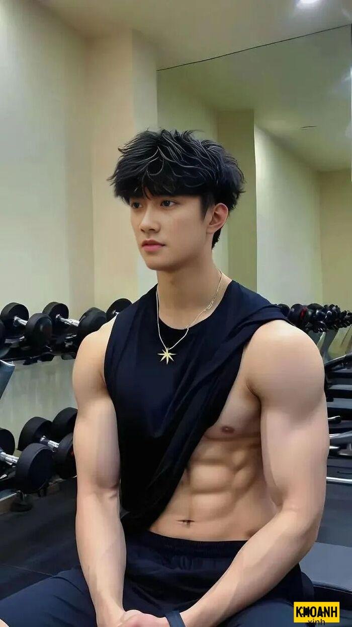 hình ảnh trai đẹp 6 múi Việt Nam phong trần