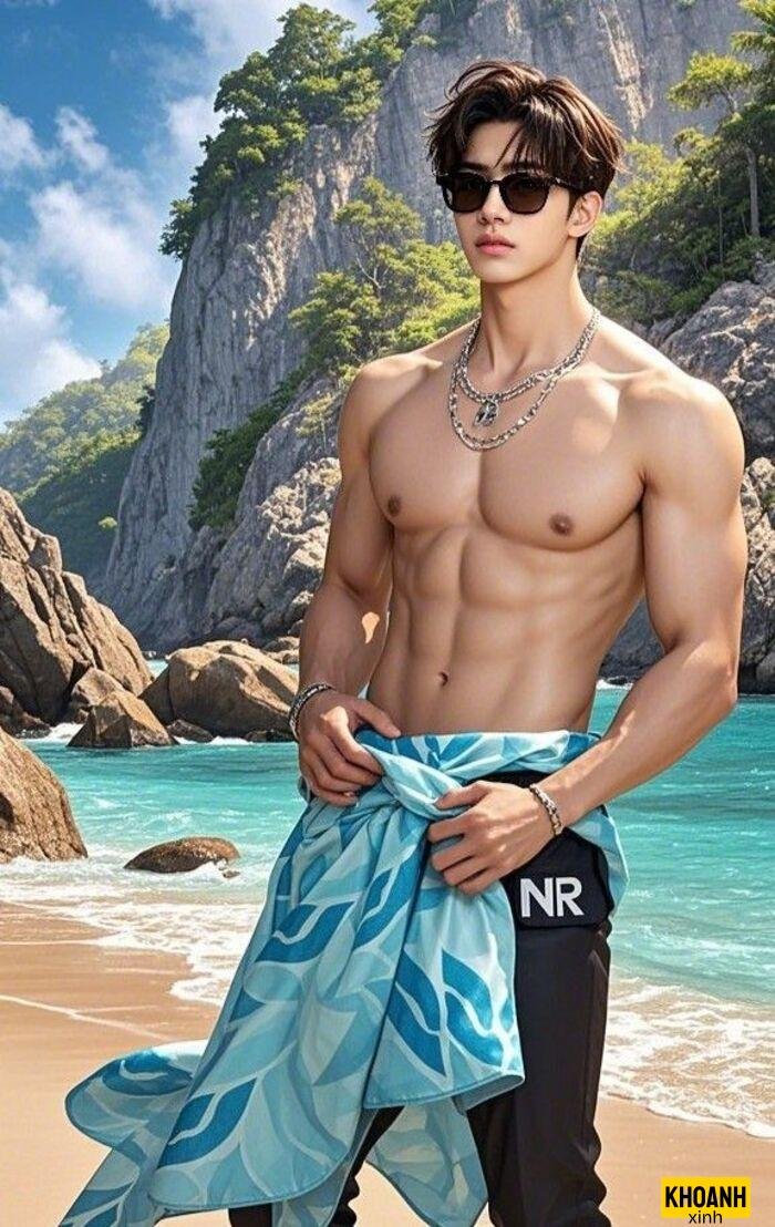 hình ảnh trai đẹp 6 múi ngầu full