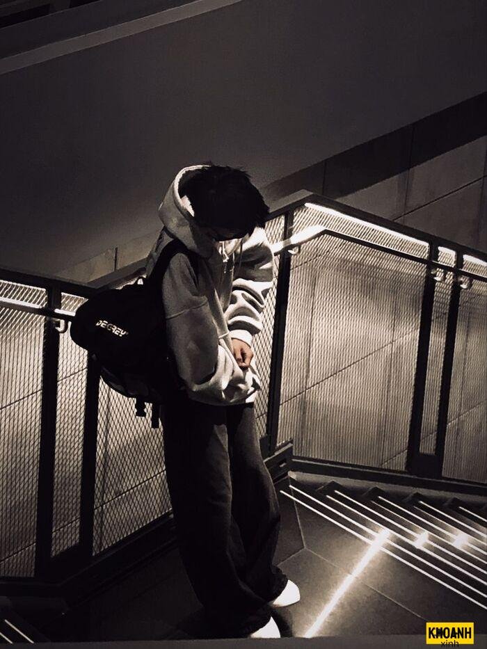 hình ảnh trai đẹp giấu mặt nghệ thuật