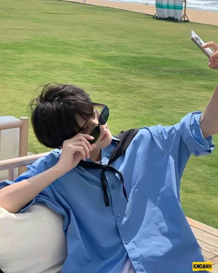 lảnh trai đẹp đeo kính 4d full