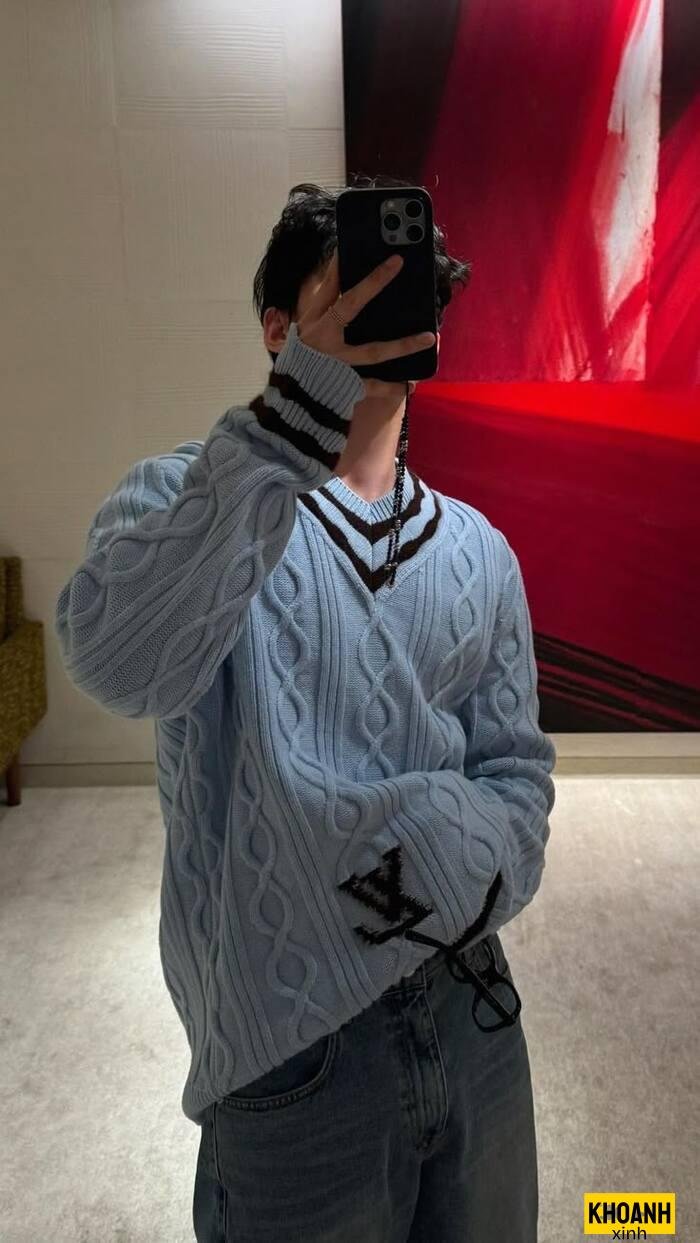 trai đẹp che mặt dáng cao