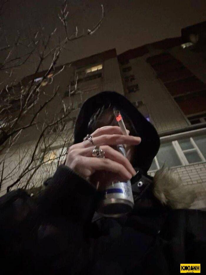 trai đẹp che mặt street style outfit ngầu