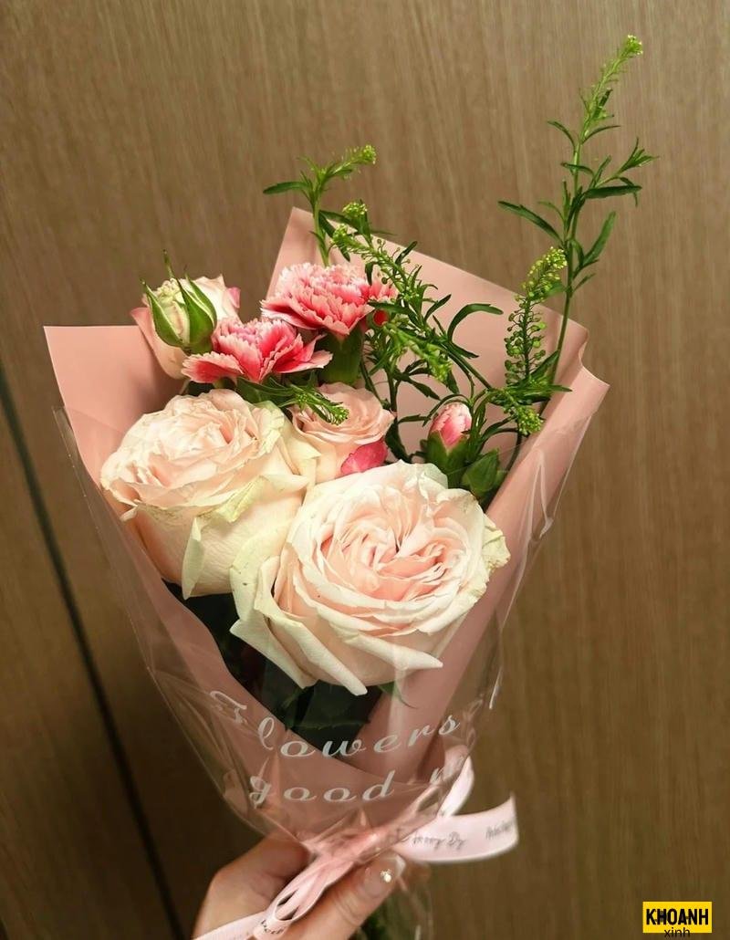 ảnh bó hoa hồng nhỏ