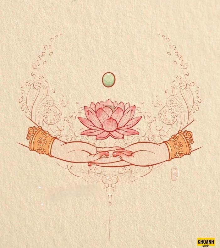 biểu tượng hoa sen phật