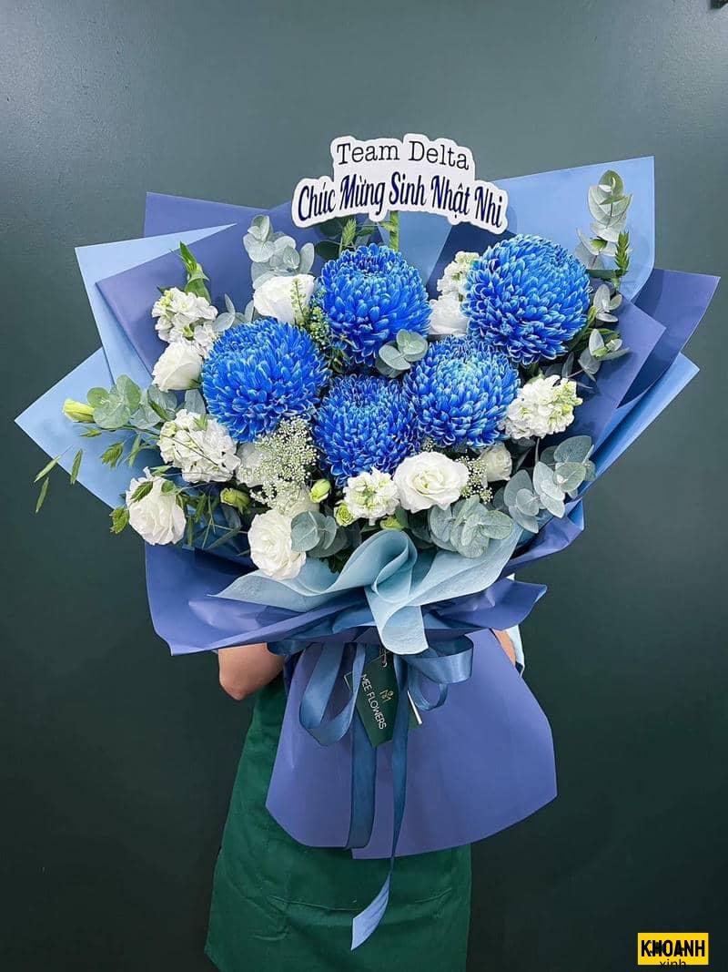 bó hoa sinh nhật phá cách