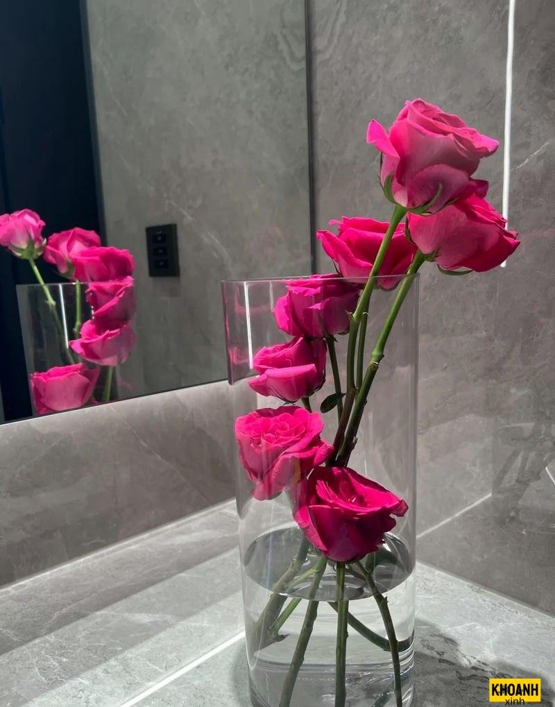 đóa hoa hồng nghệ thuật