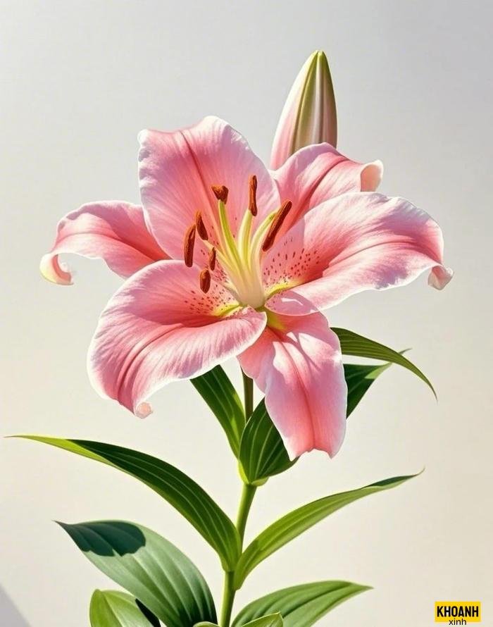 đóa hoa ly thanh khiết