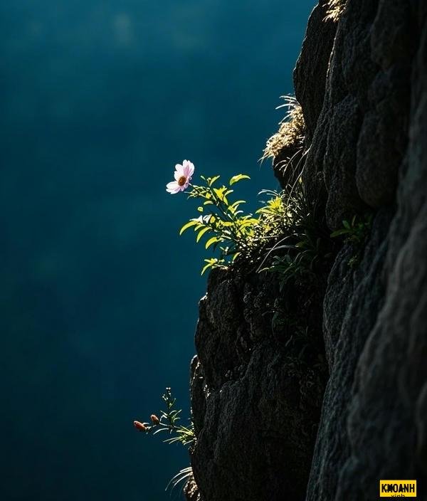 đóa hoa nở muộn buồn