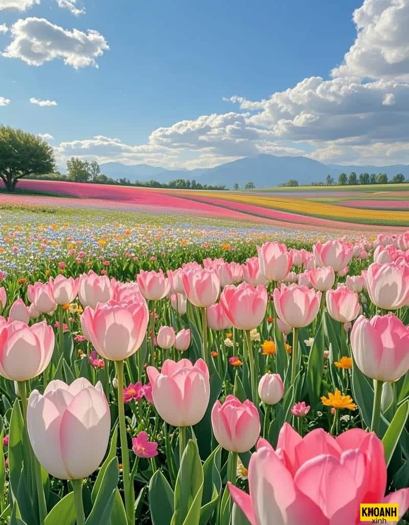 doa tulip hong ngot ngao