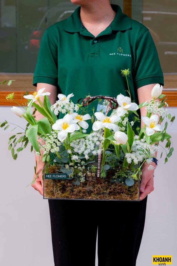 giỏ hoa 2010 nghệ thuật