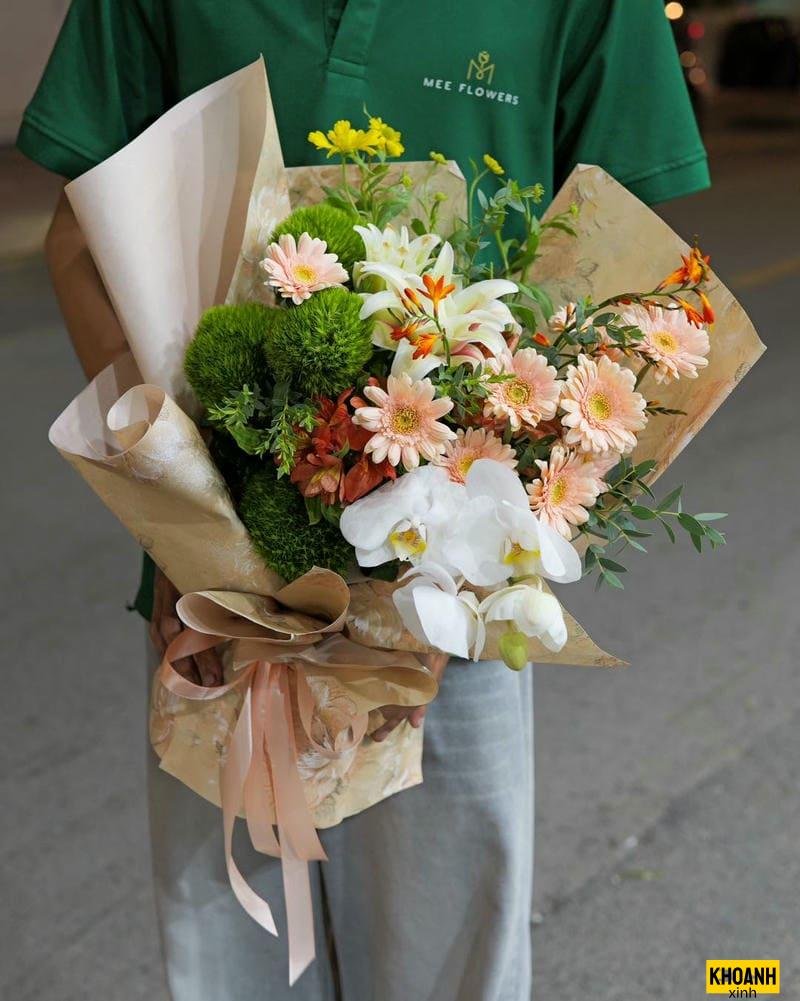 hoa chúc mừng đầy ấn tượng