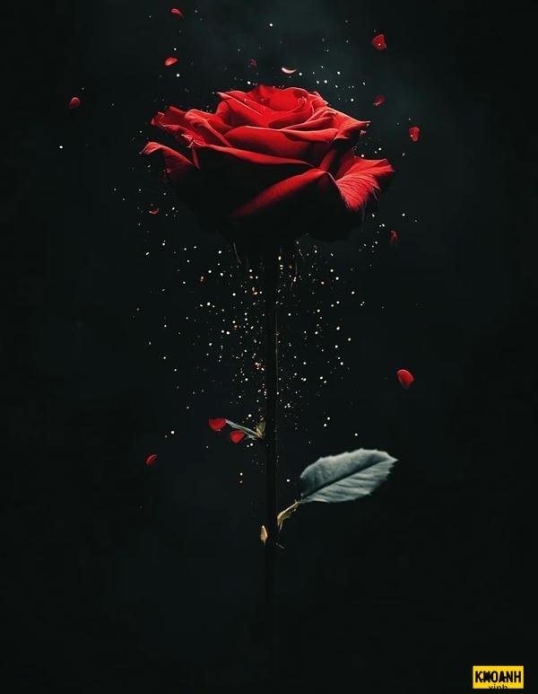 hoa hồng đen cô độc
