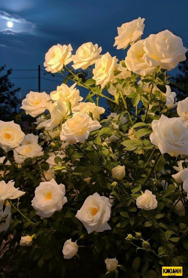 hoa hồng trắng kieu sa