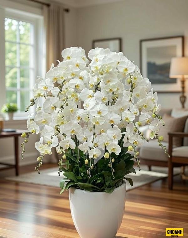 hoa lan trang trí đẹp