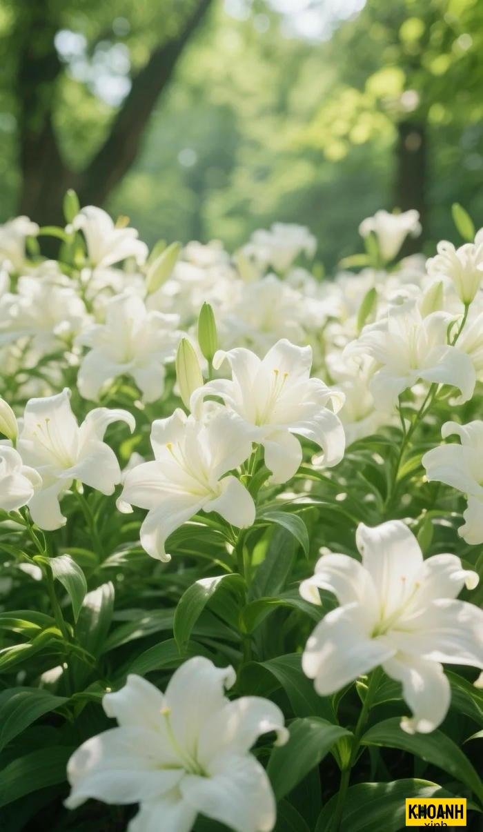 hoa ly thơm dịu dàng