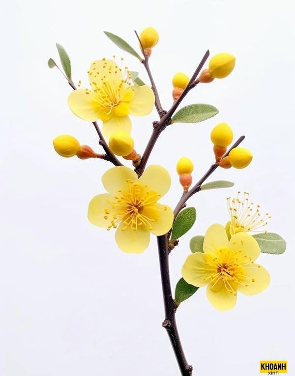 hoa mai vàng mỏng manh