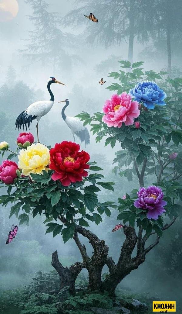 hoa mẫu đơn đại đóa