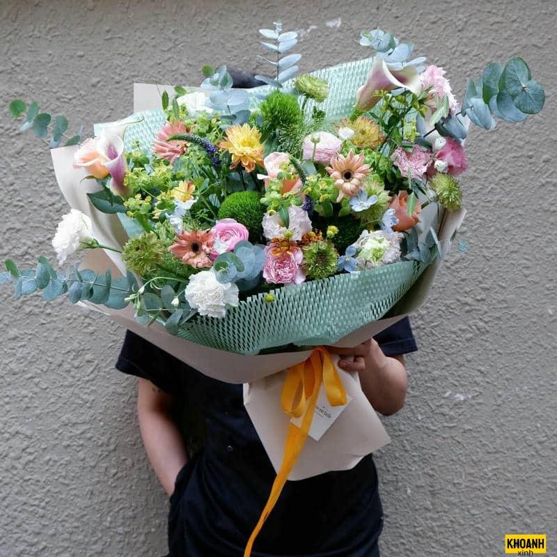 hoa sinh nhật kiểu hàn