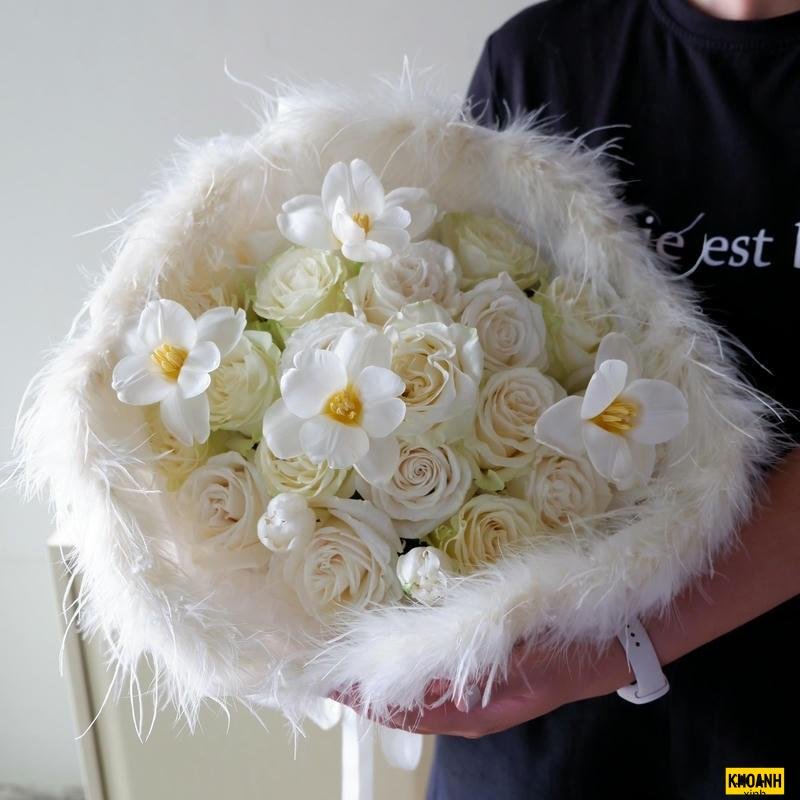 hoa sinh nhat sang trong