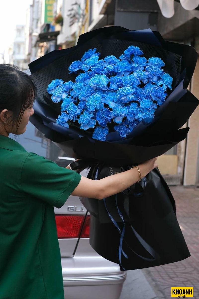 lẵng hoa sinh nhật độc