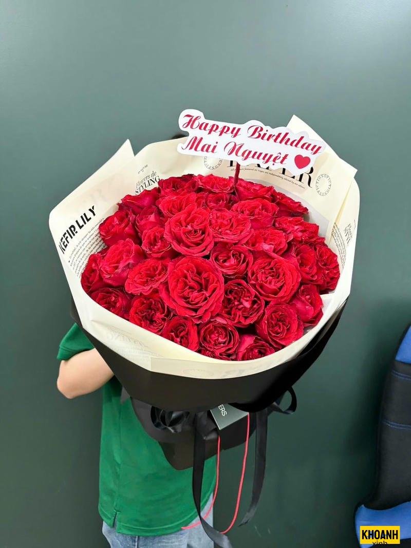 mẫu hoa chúc mừng lạ