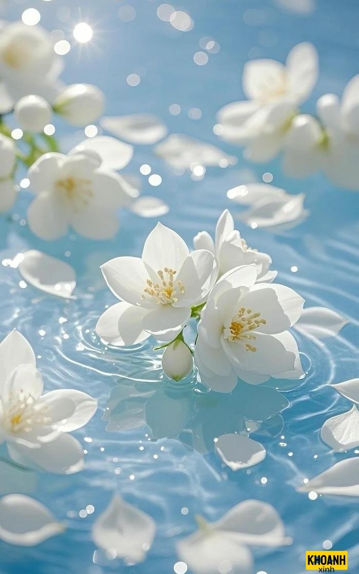mẫu hoa nhài 4k nét